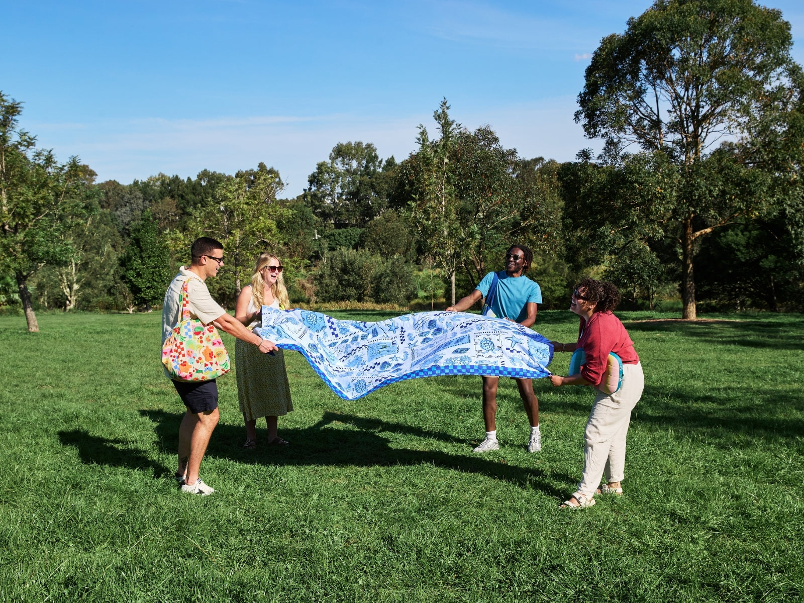 Dock & Bay Picnic Blanket XL Grecian Shores 240x170cm - Produktbild 9