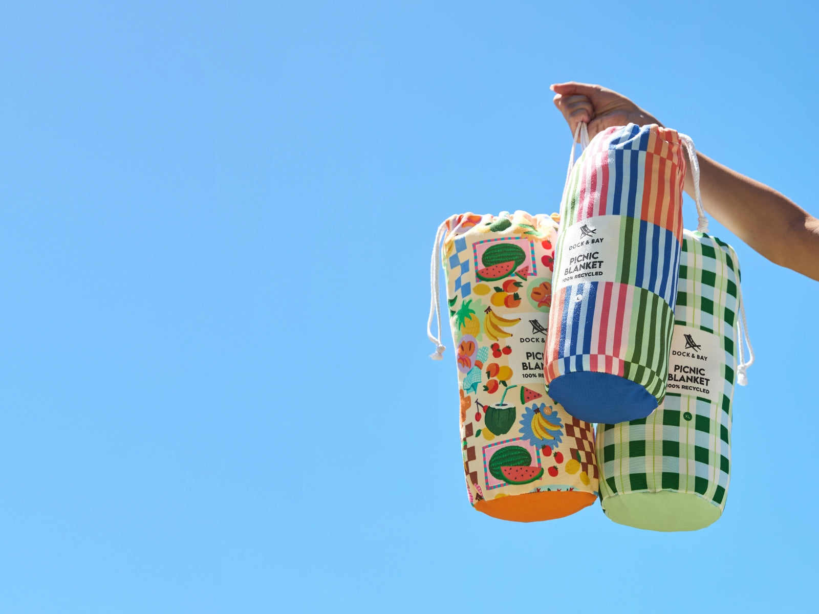 Dock & Bay Picnic Blanket L Supper Club 170x170cm - Produktbild 10