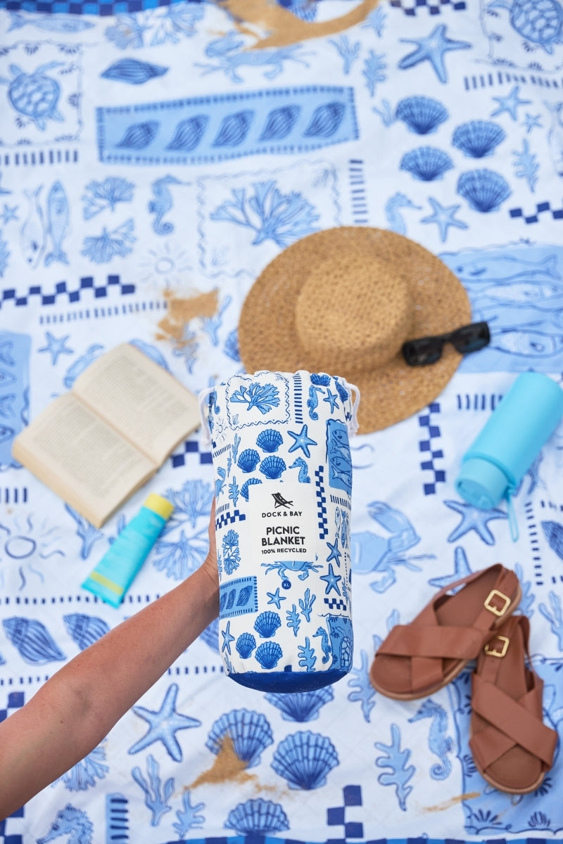 Dock & Bay Picnic Blanket XL Grecian Shores 240x170cm - Produktbild 14