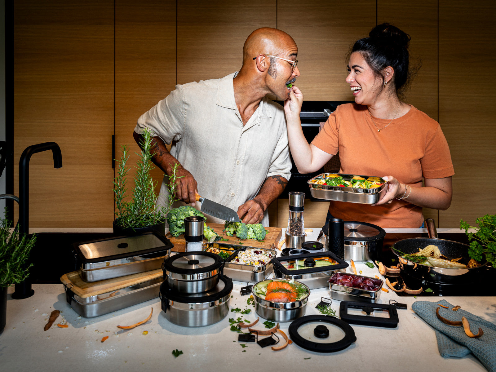 Rösle FLEXX 2GO Dose eckig 23,8x14,3cm 0,6l Lifestyle 7