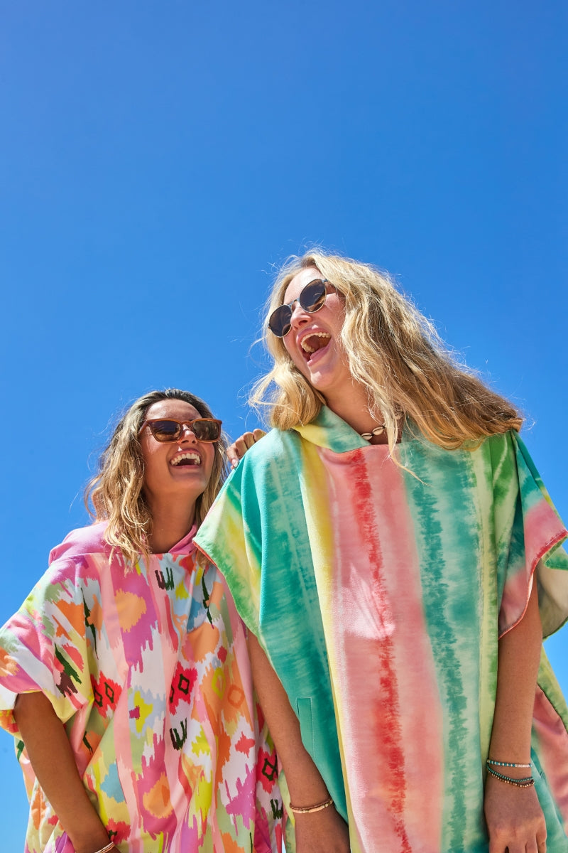 Dock & Bay Erwachsenen-Badeponcho M Ibiza Glow 99x70cm - Produktbild 6