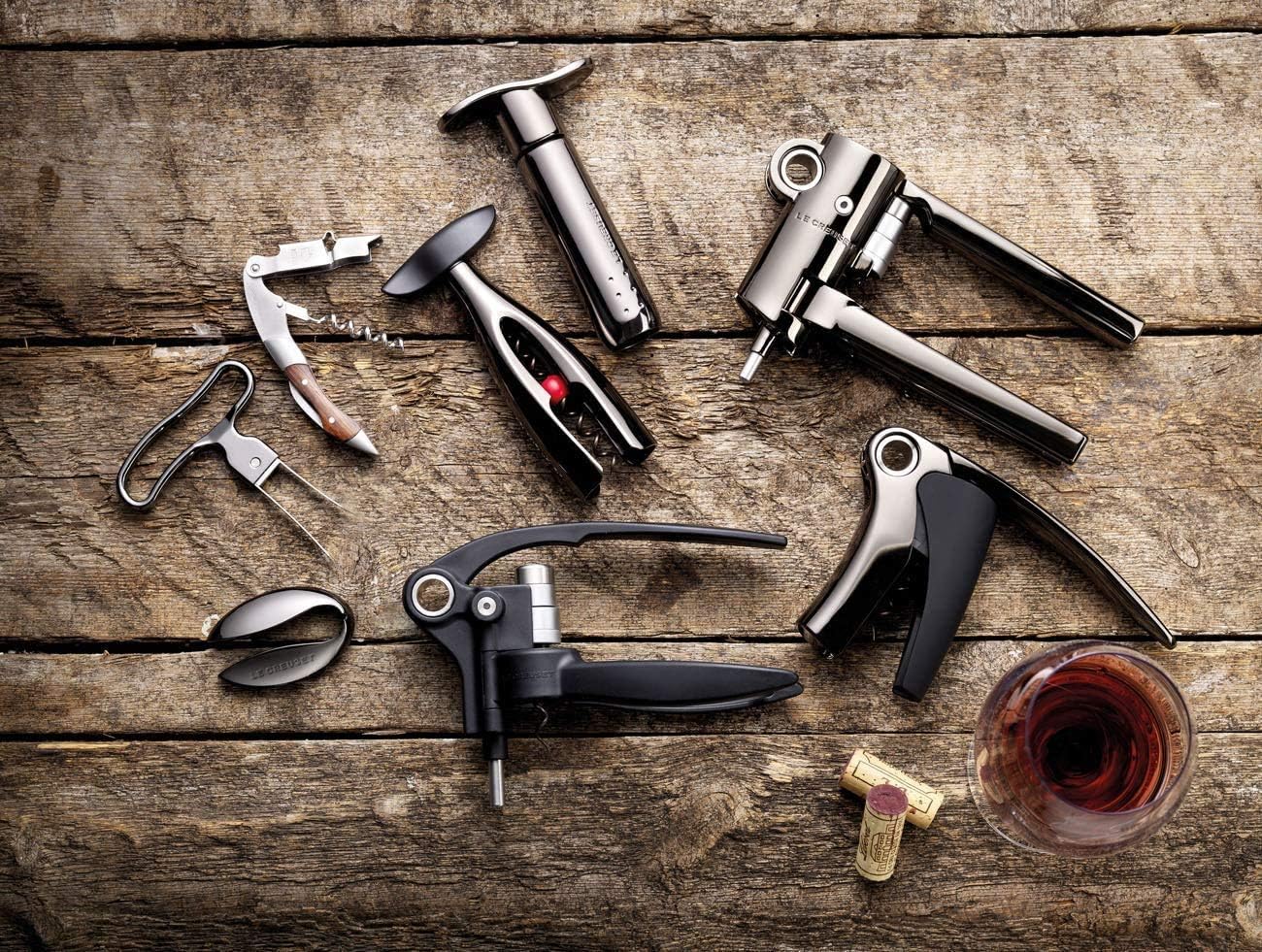 Le Creuset Leverpull Korkenzieher LM-250 silber