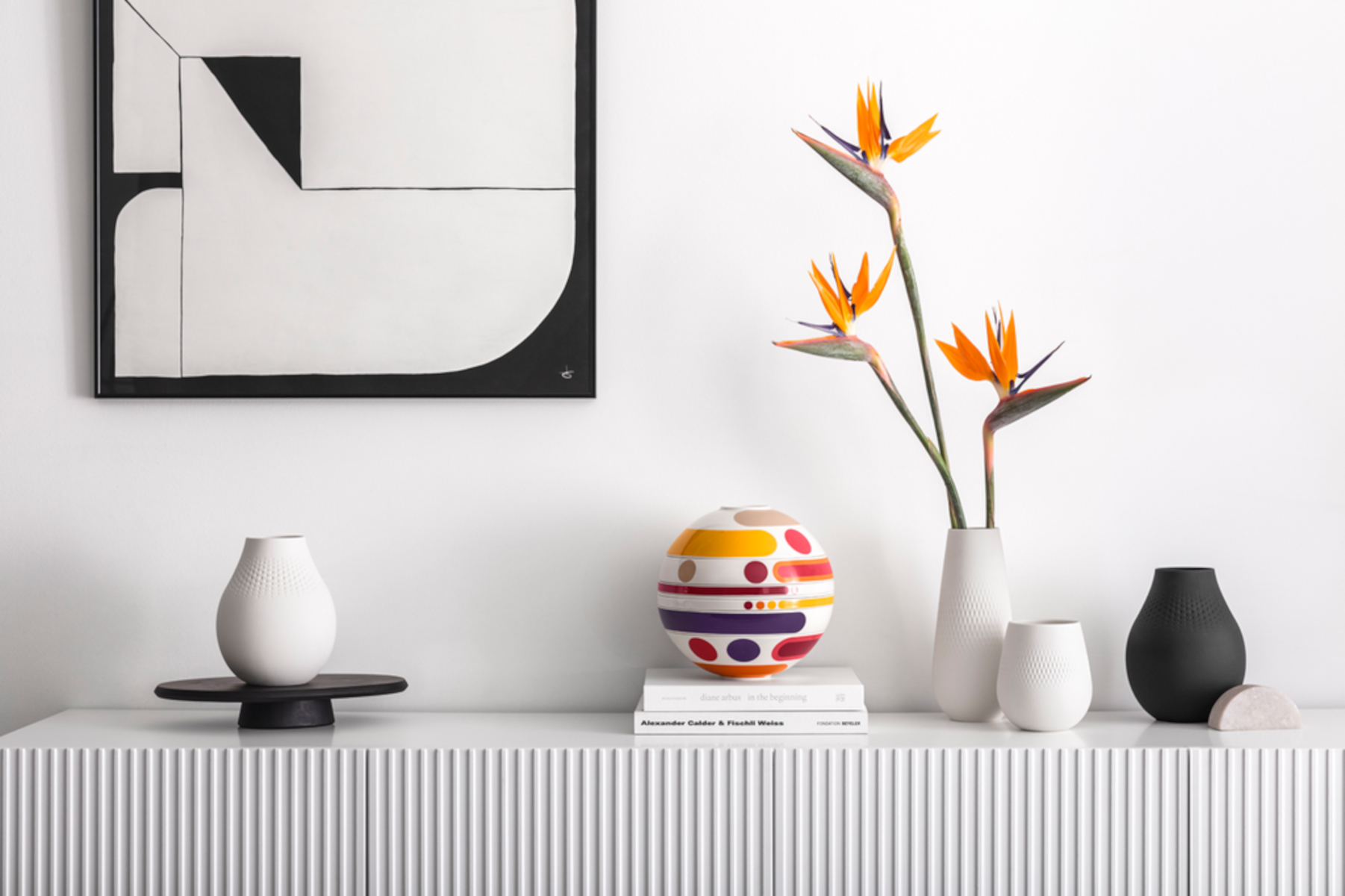 Villeroy & Boch Iconic La Boule Miami bunt  Ø 24 cm Lifestyle2