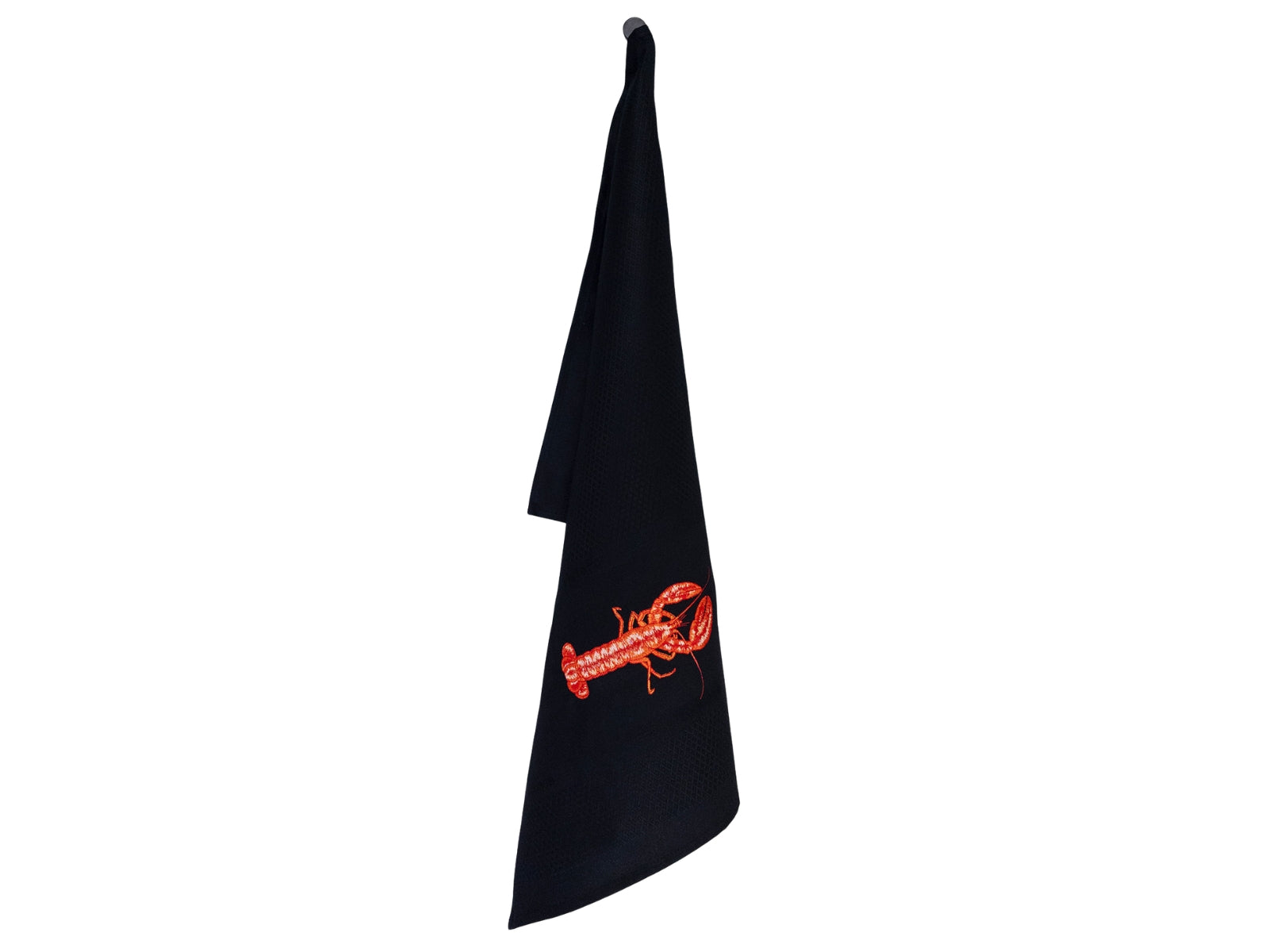Vista Portuguese Geschirrtuch Lobster schwarz 50x70cm