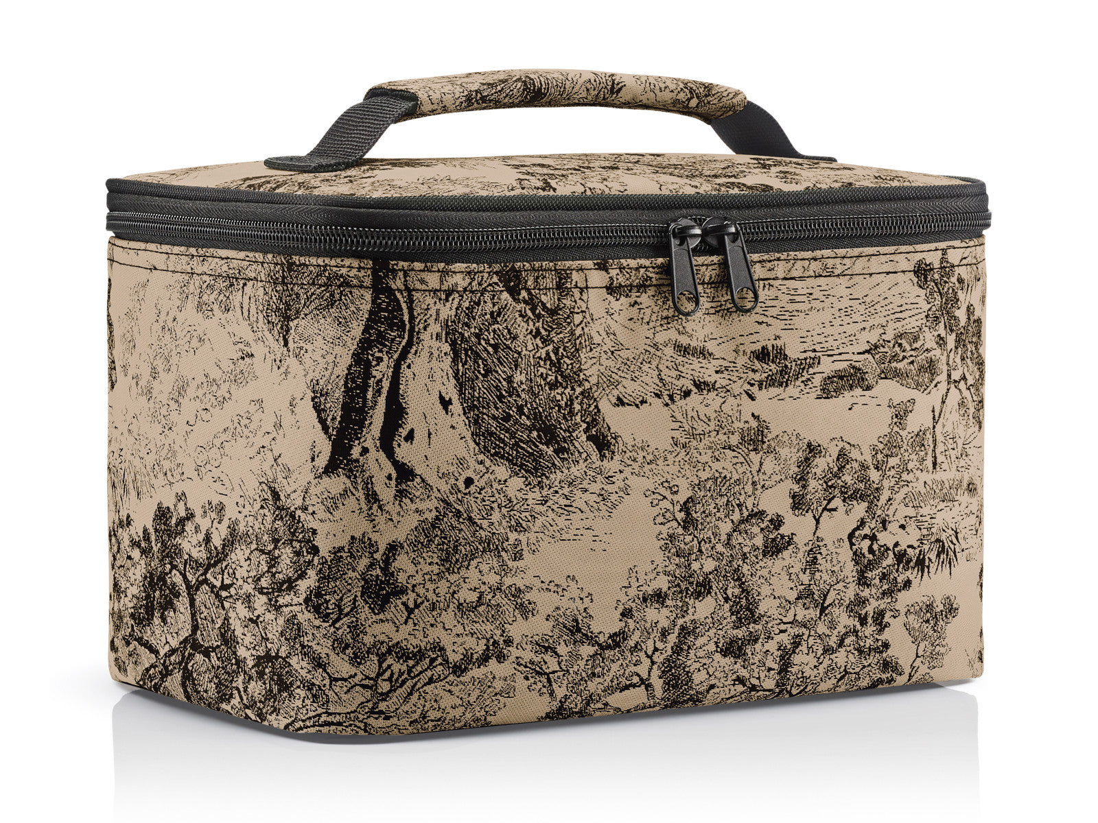 reisenthel cosmetic case jacquard brown Freisteller 2