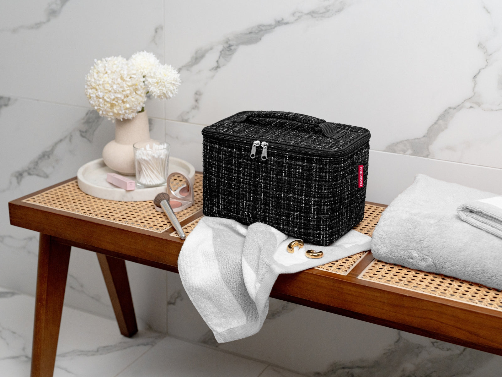 reisenthel cosmetic case bouclé black - Produktbild 5