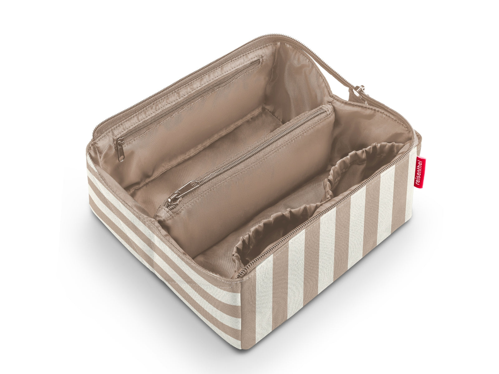reisenthel fold case summerstripes coffee Freisteller 3