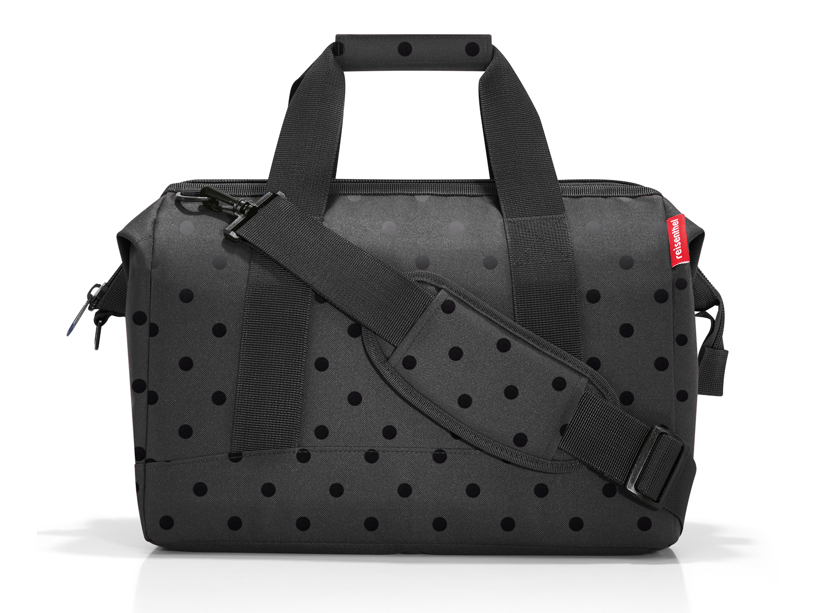 reisenthel allrounder M glossy dots black Freisteller 3