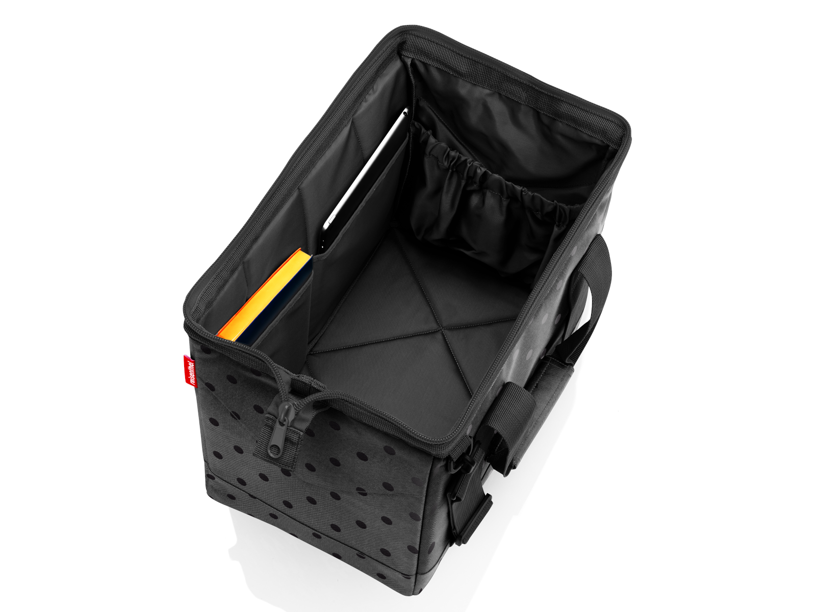 reisenthel allrounder M glossy dots black Freisteller 1