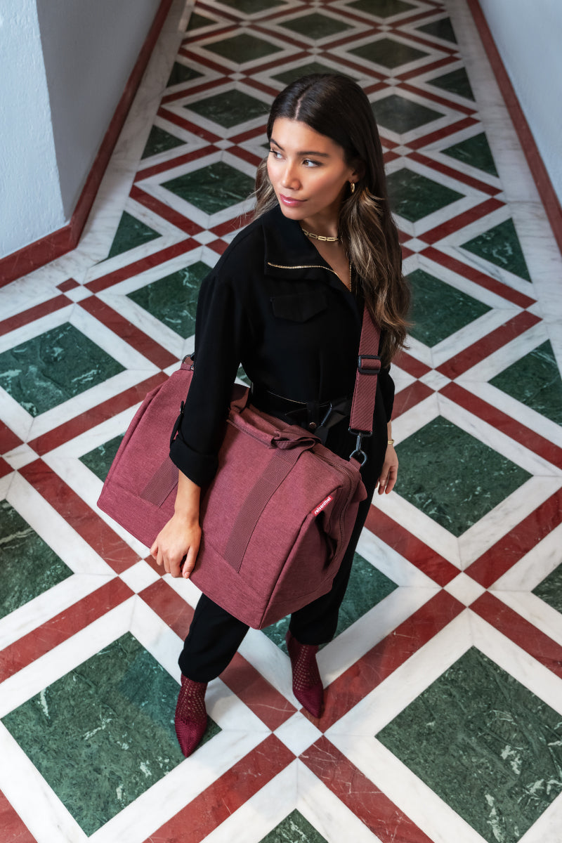 reisenthel allrounder L twist maroon Lifestyle 5