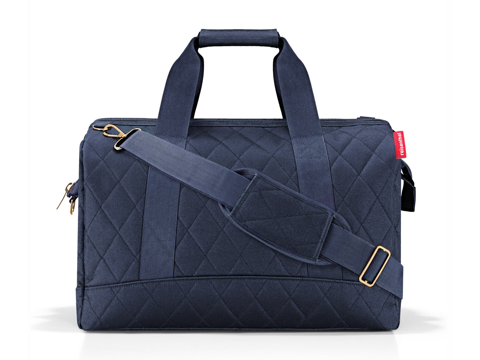 reisenthel allrounder L rhombus midnight gold Freisteller 1