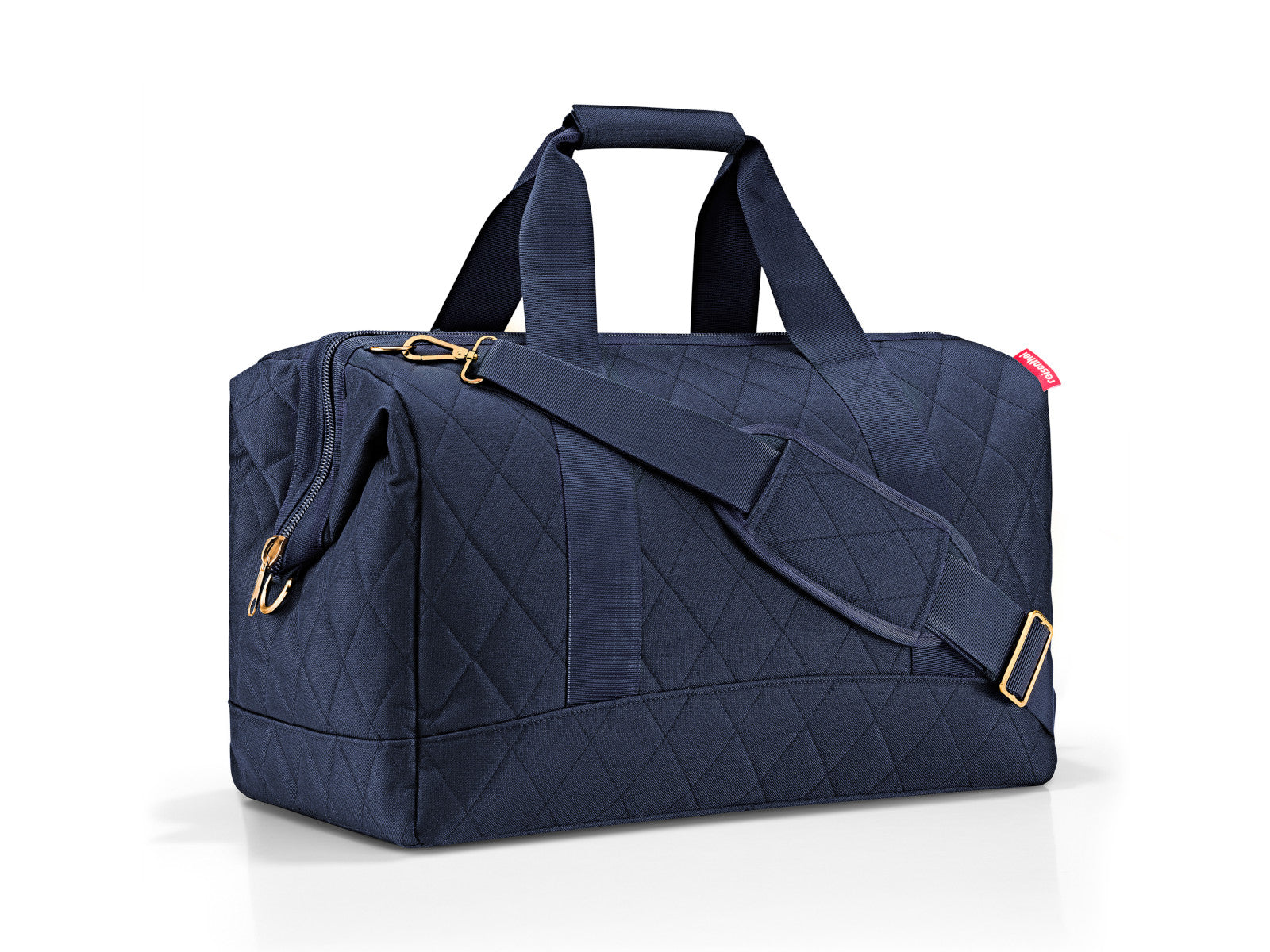 reisenthel allrounder L rhombus midnight gold Freisteller 2