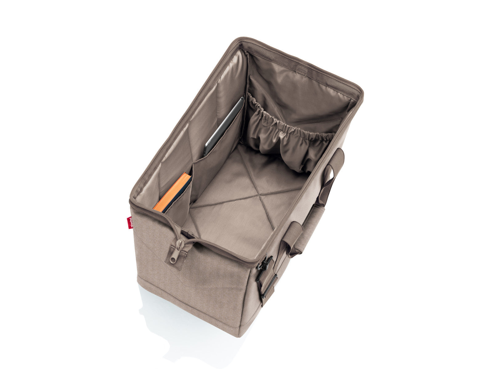 reisenthel allrounder L herringbone mokka Freisteller 3