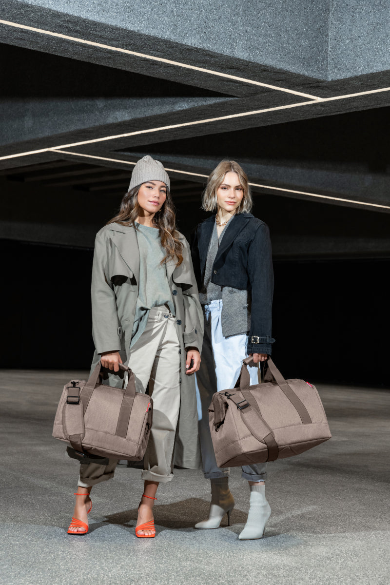 reisenthel allrounder L herringbone mokka Lifestyle 1