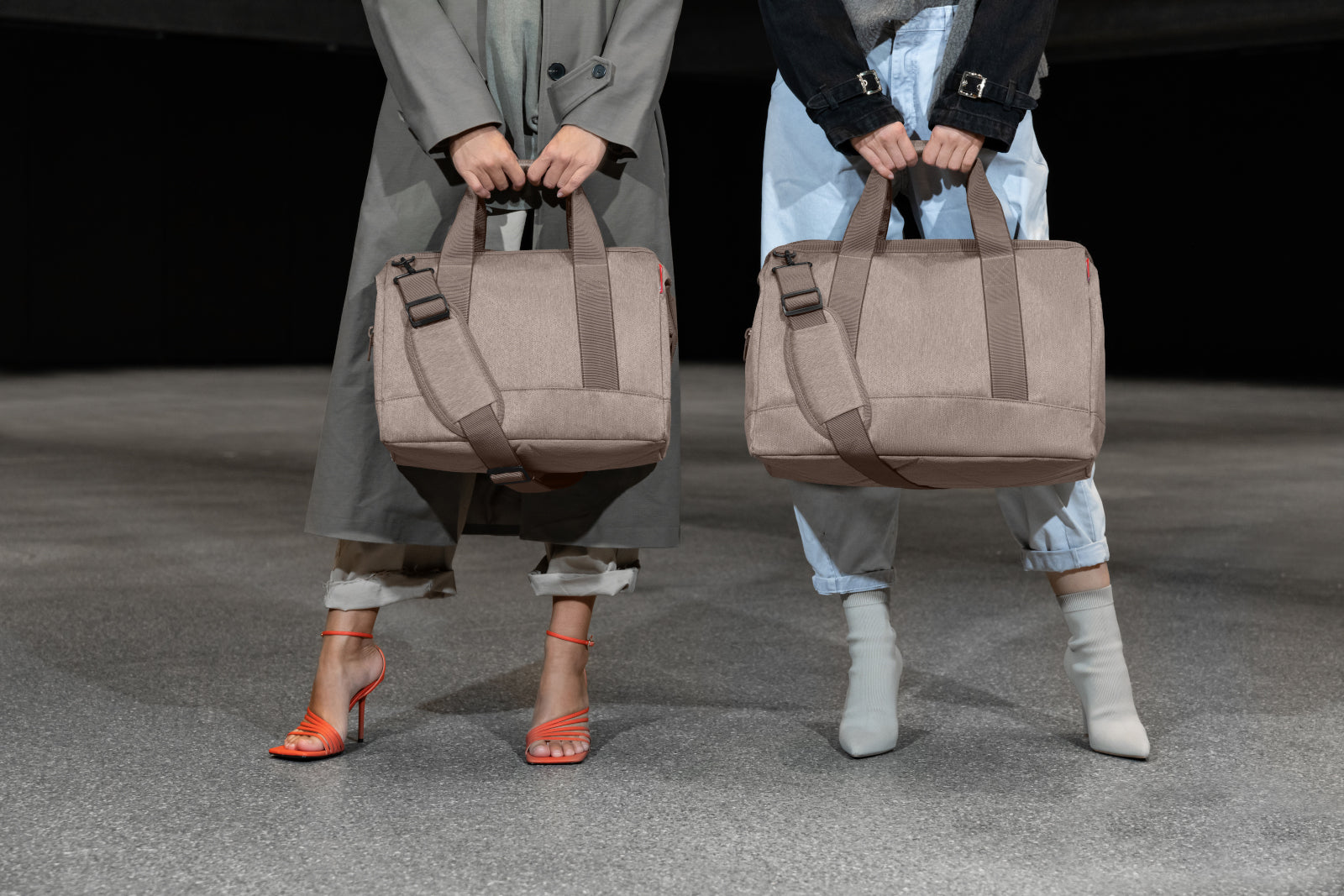 reisenthel allrounder L herringbone mokka Lifestyle 4