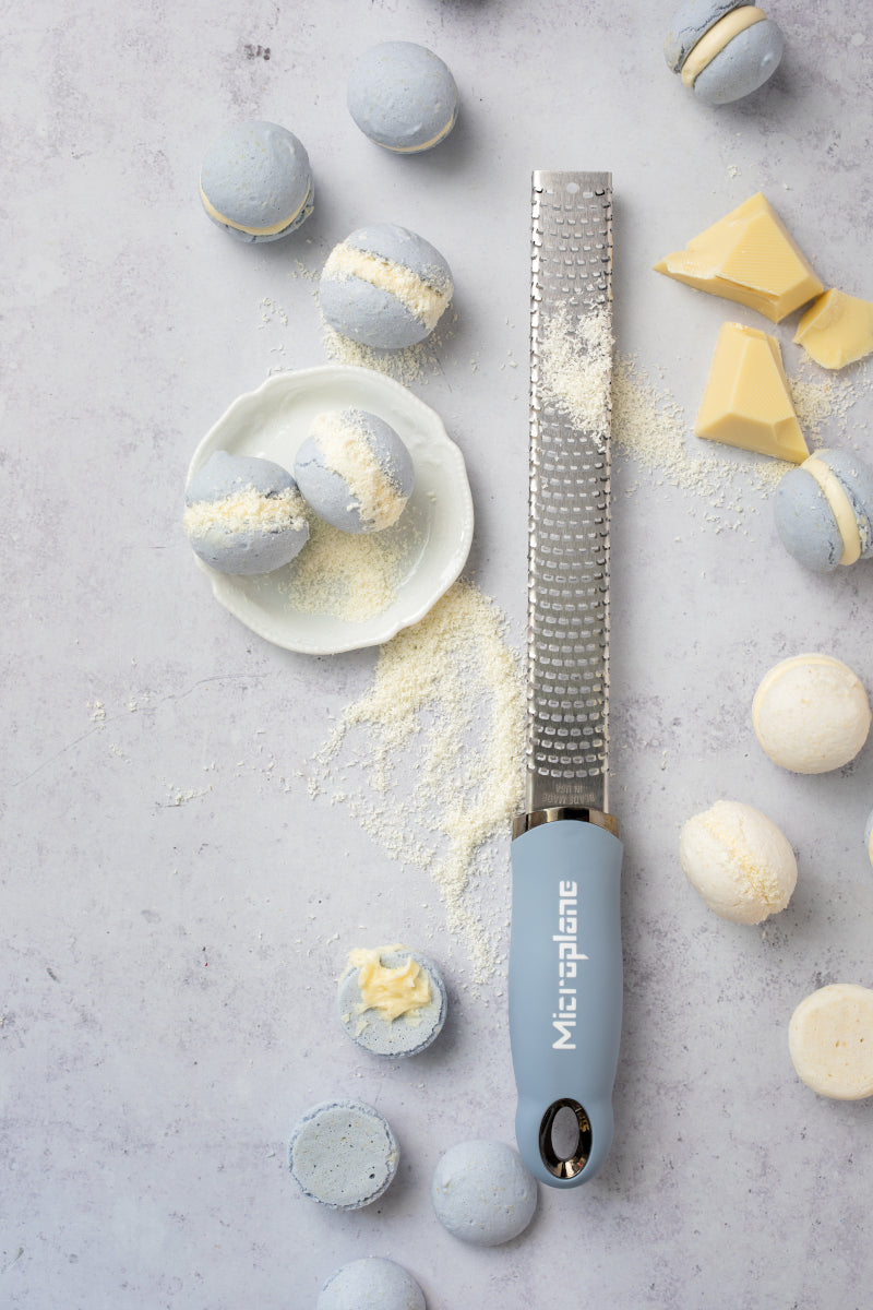 Microplane Premium Zester Reibe küstenblau Lifestyle 1