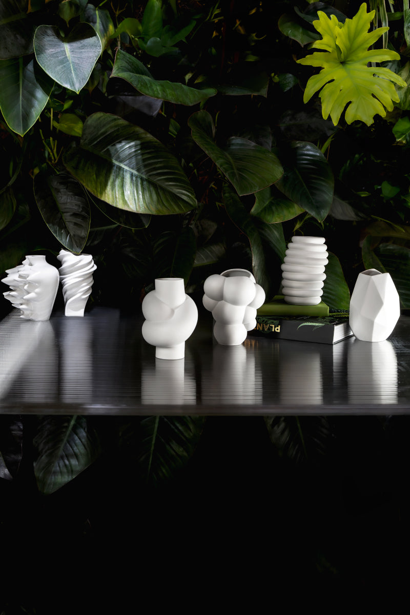 Rosenthal Surface Weiss matt Vase 14 cm Lifestyle 6