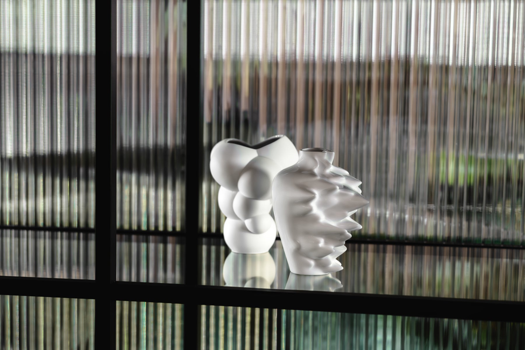 Rosenthal Fast Weiss Vase 14 cm Lifestyle 1