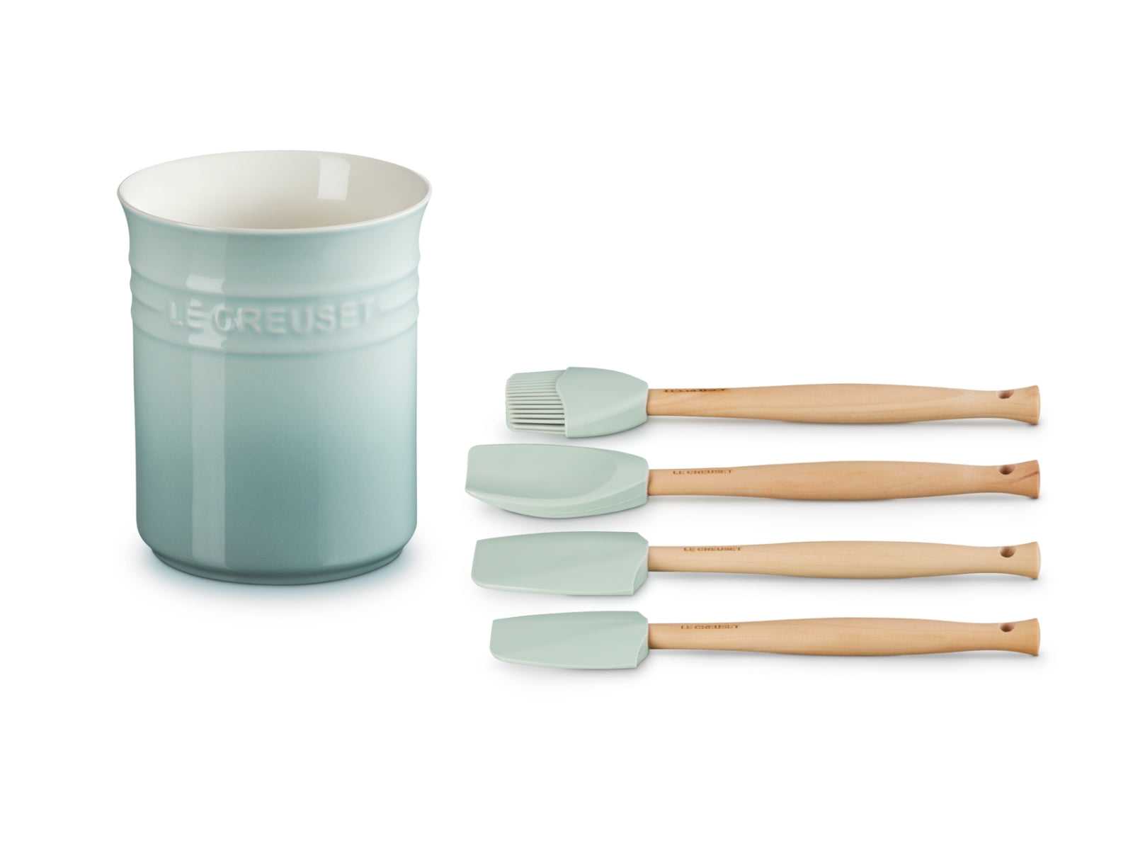 Le Creuset Craft mittlere Kochkelle sea salt 28,5cm - Produktbild 5