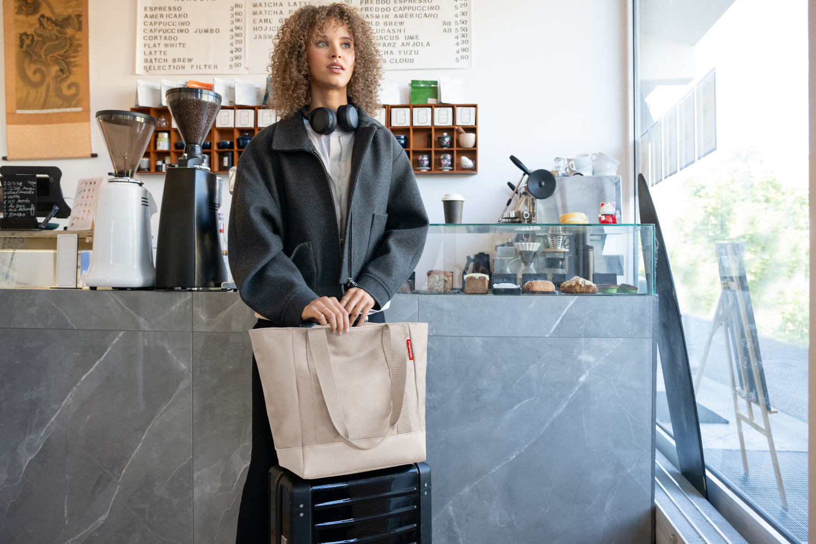 reisenthel travelshopper mix stone Lifestyle3