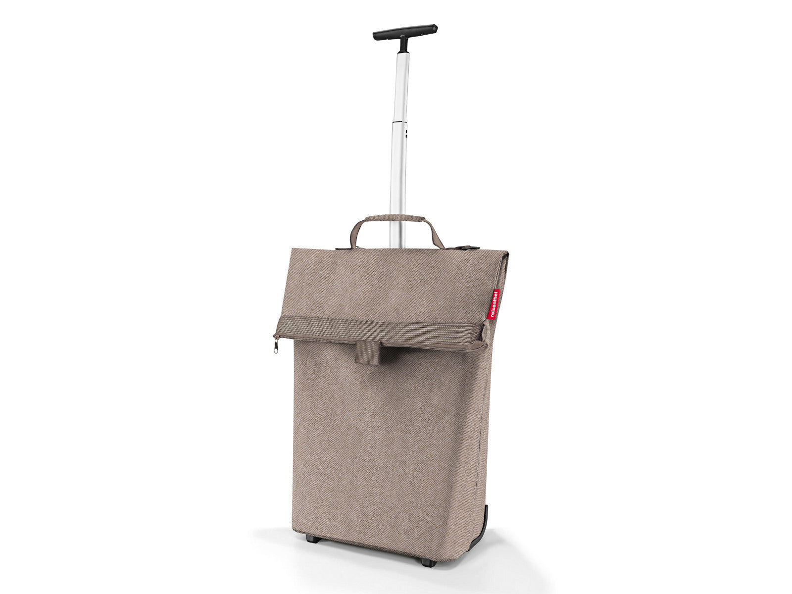 reisenthel trolley M herringbone mokka Freisteller 2