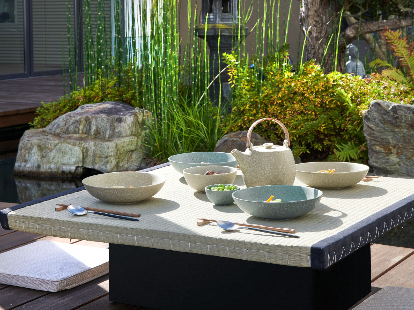 ASA Selection nesuto Teedose bonsai grün 0,4l Lifestyle4