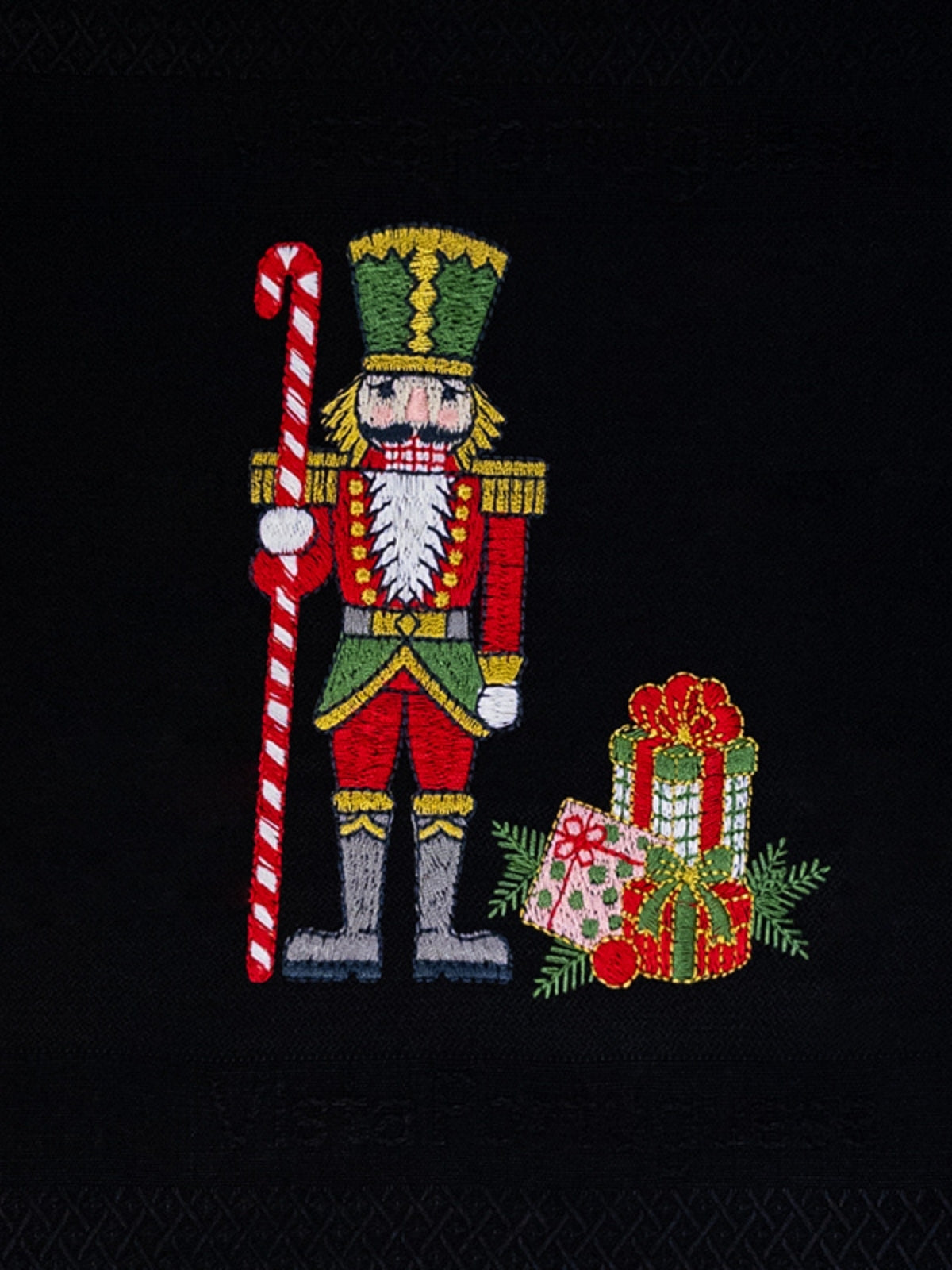 Vista Portuguese Geschirrtuch Nutcracker schwarz 50x70cm - Produktbild 2