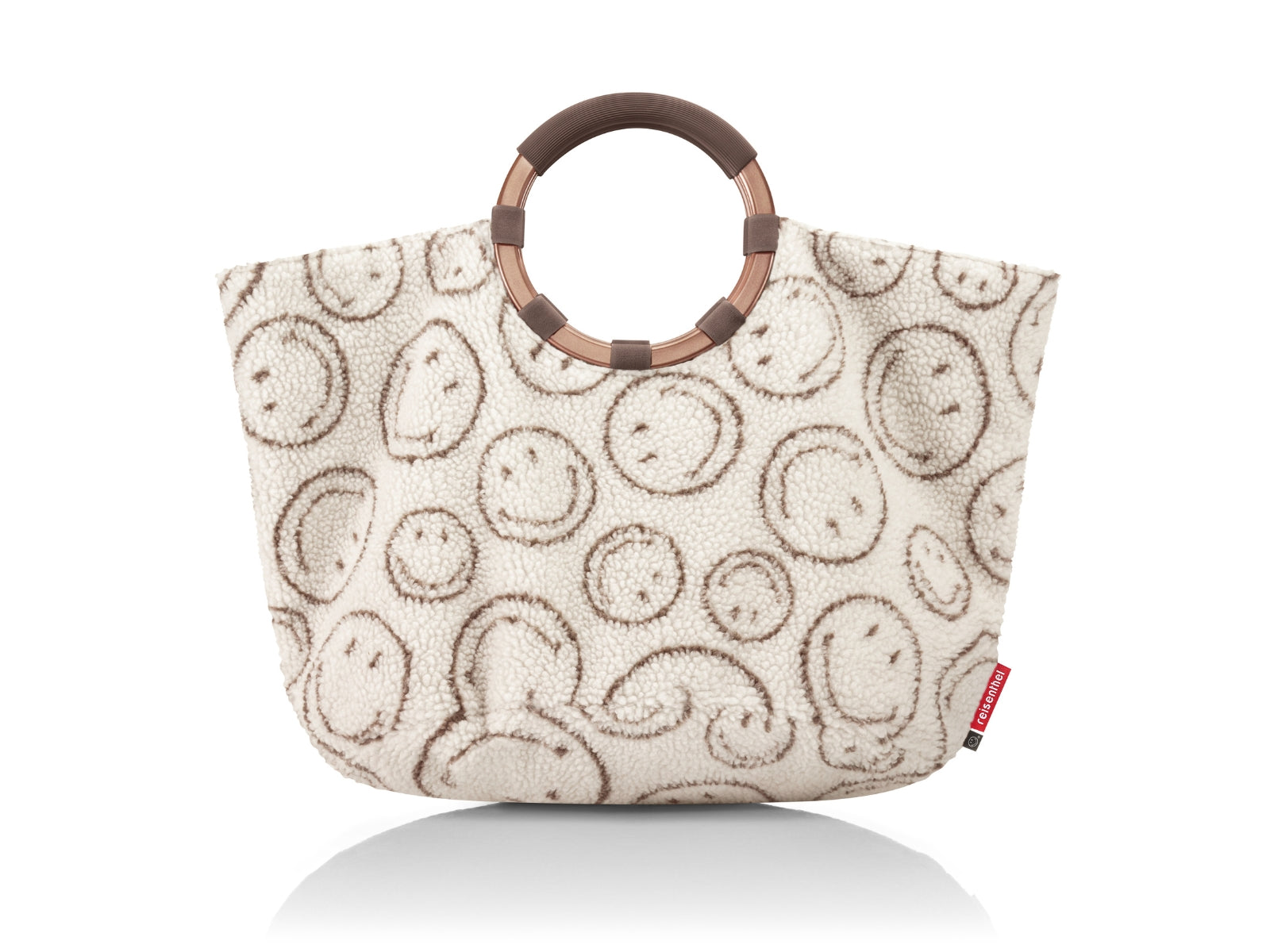 reisenthel loopbag hobo smiley® teddy chocolate