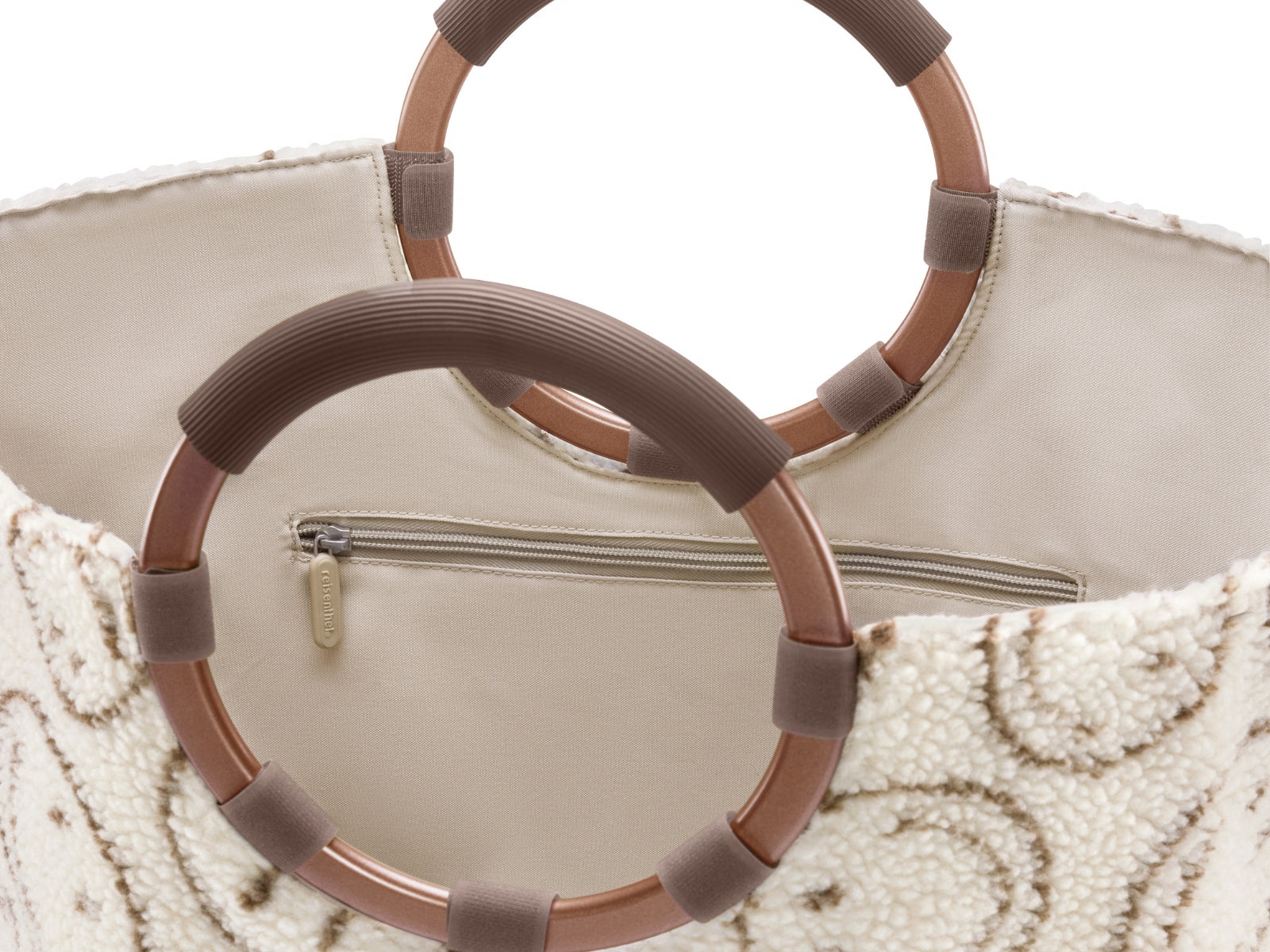 reisenthel loopbag hobo smiley® teddy chocolate - Produktbild 4