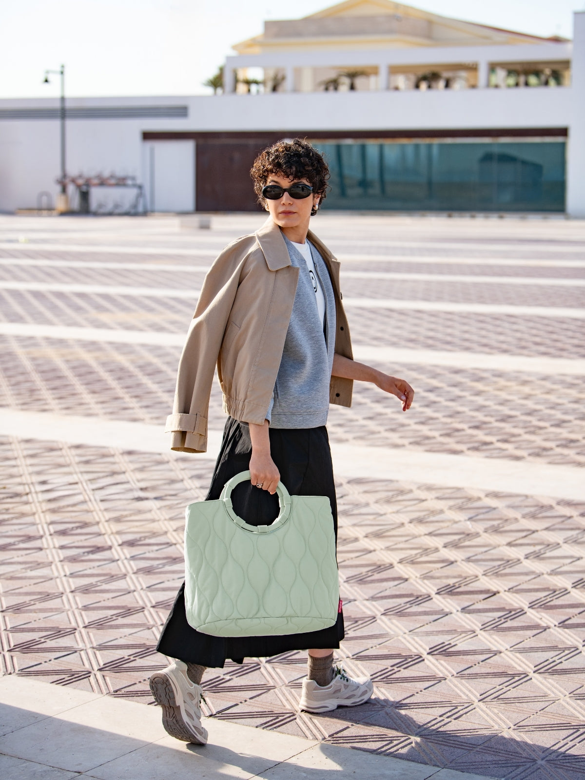 reisenthel loopbag hobo puffer iced matcha - Produktbild 9
