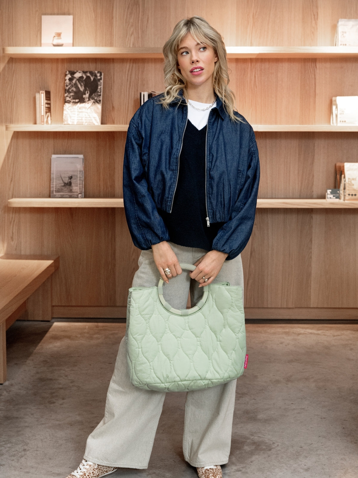 reisenthel loopbag hobo puffer iced matcha - Produktbild 8