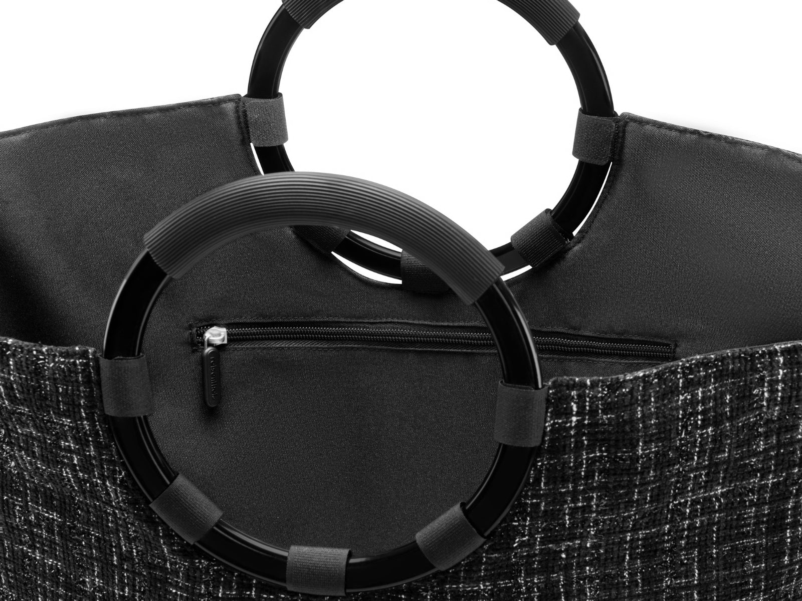 reisenthel loopbag hobo bouclé black - Produktbild 4