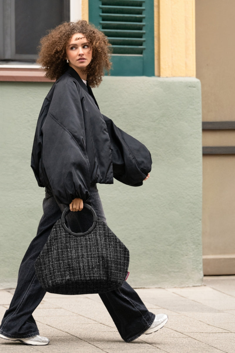 reisenthel loopbag hobo bouclé black - Produktbild 7