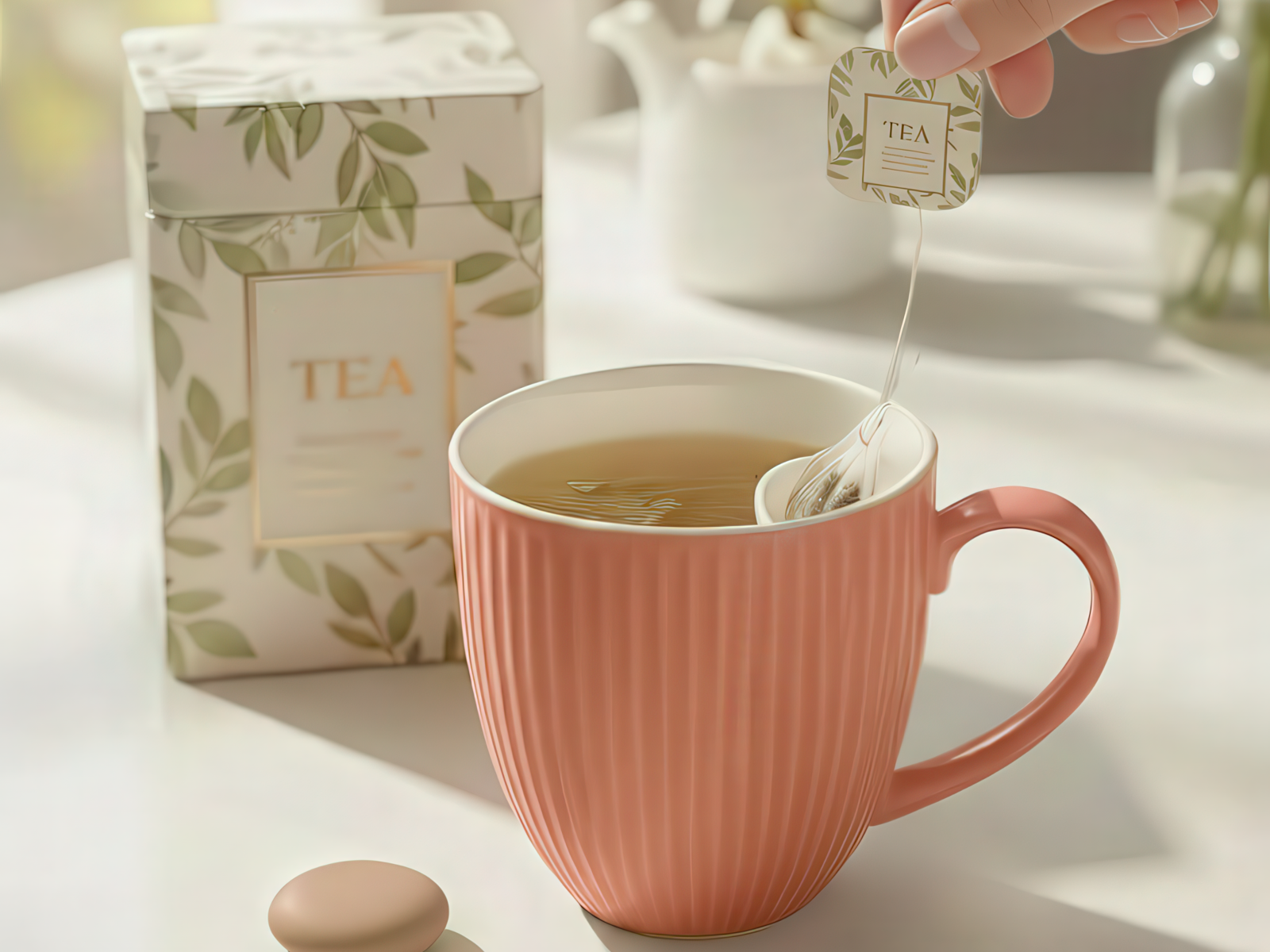 Cangoo Cup® Embossed Rose Teebecher 0,33l Lifestyle 3