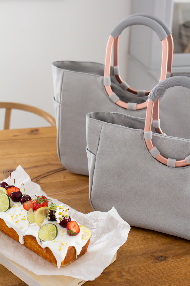 reisenthel loopshopper L frame twist sky rose Lifestyle 5