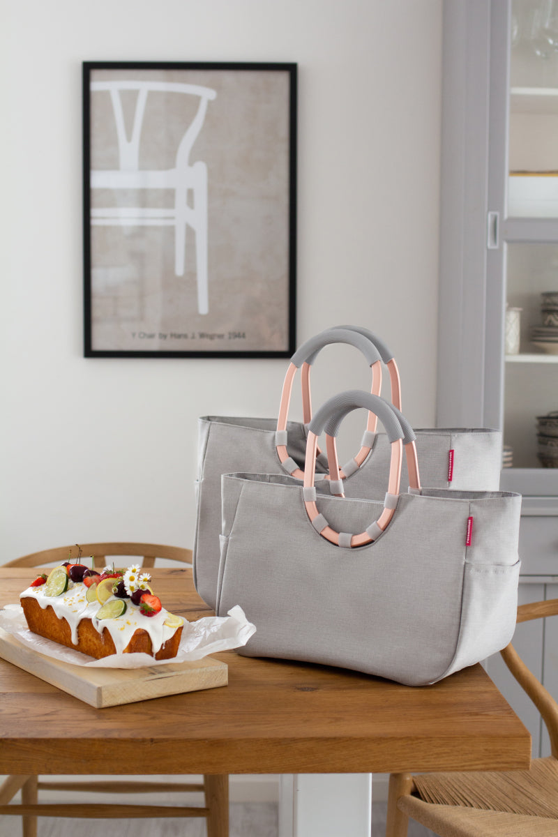 reisenthel loopshopper L frame twist sky rose Lifestyle 4