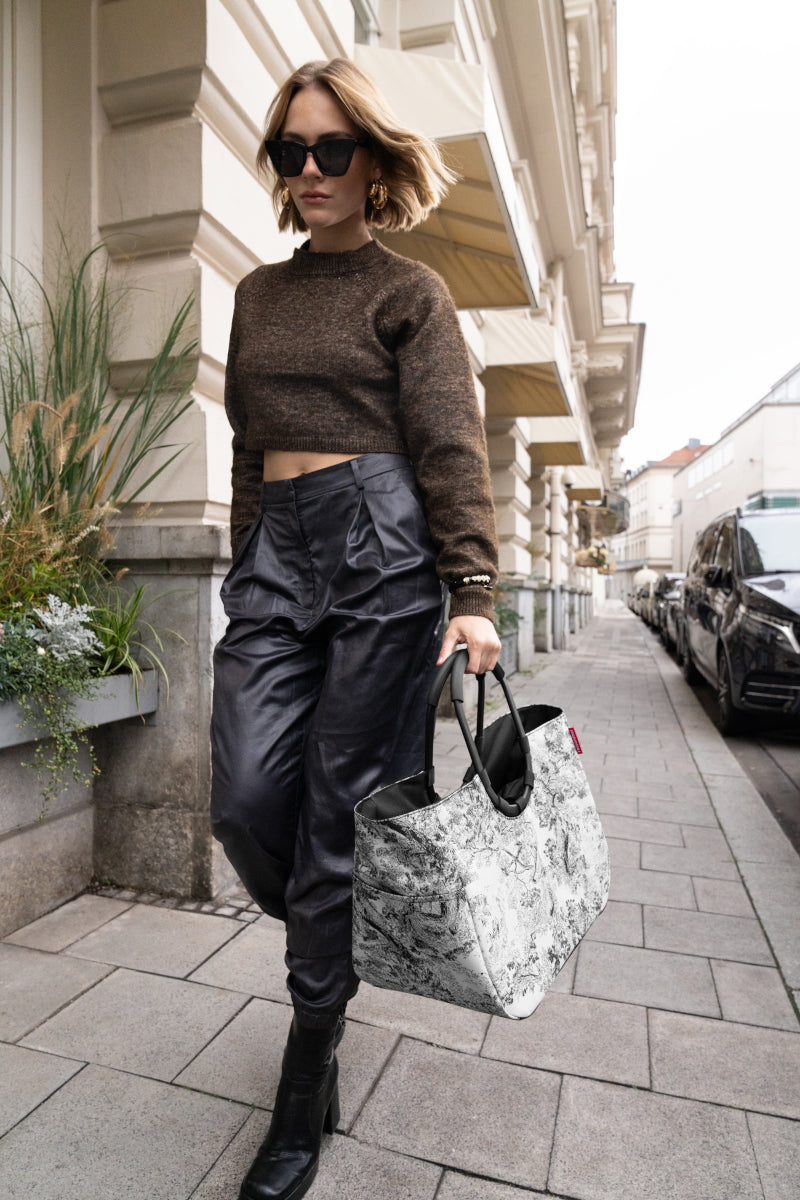reisenthel loopshopper L jacquard grey Lifestyle 5