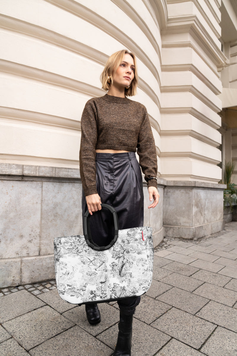 reisenthel loopshopper L jacquard grey Lifestyle 6