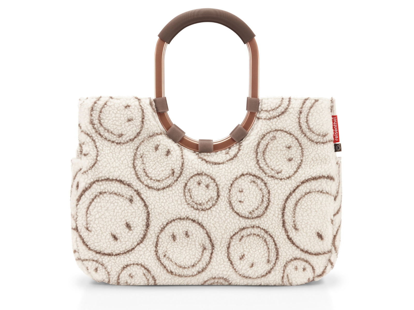 reisenthel loopshopper L smiley® teddy chocolate - Produktbild 1