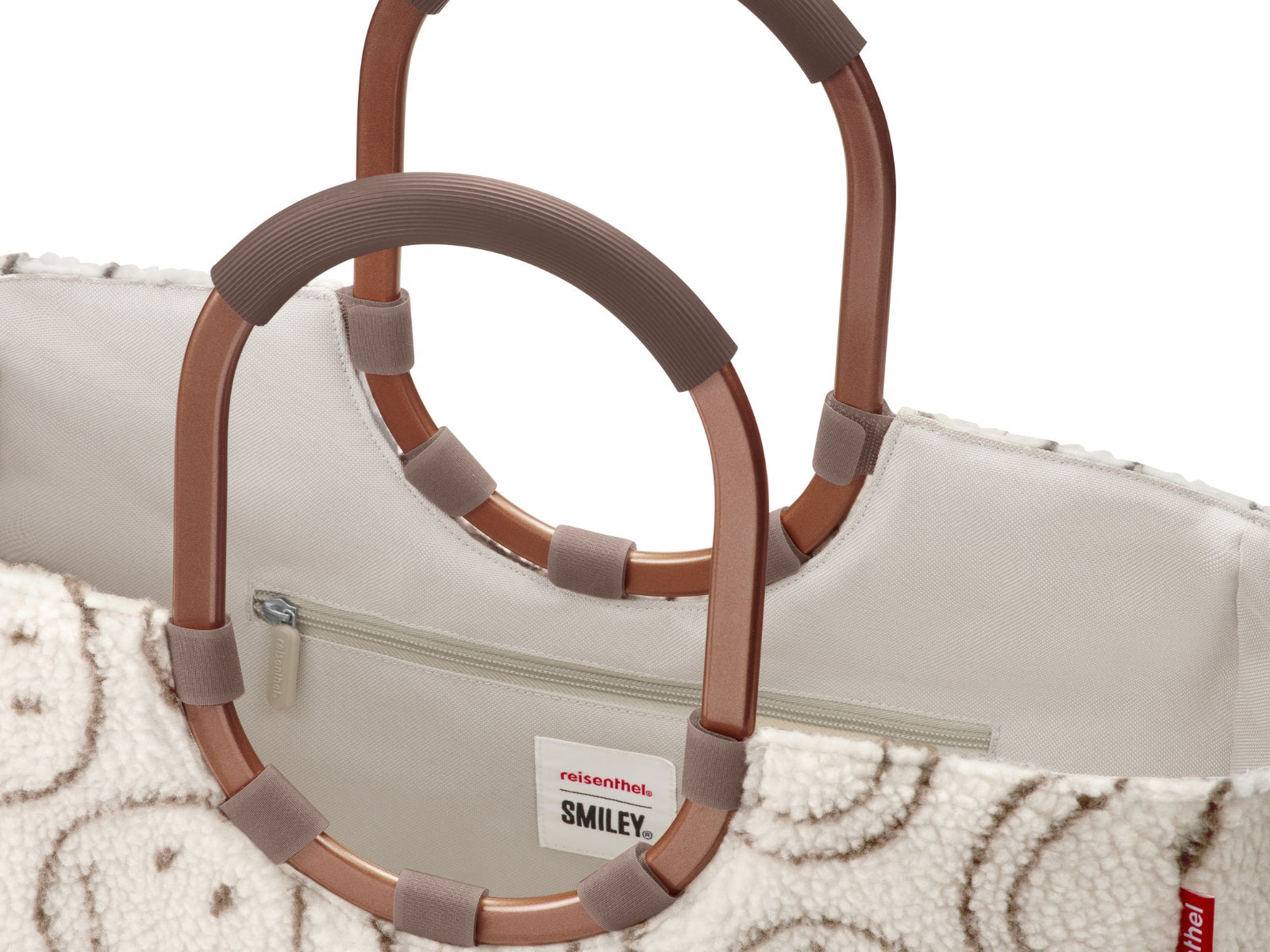 reisenthel loopshopper L smiley® teddy chocolate - Produktbild 3