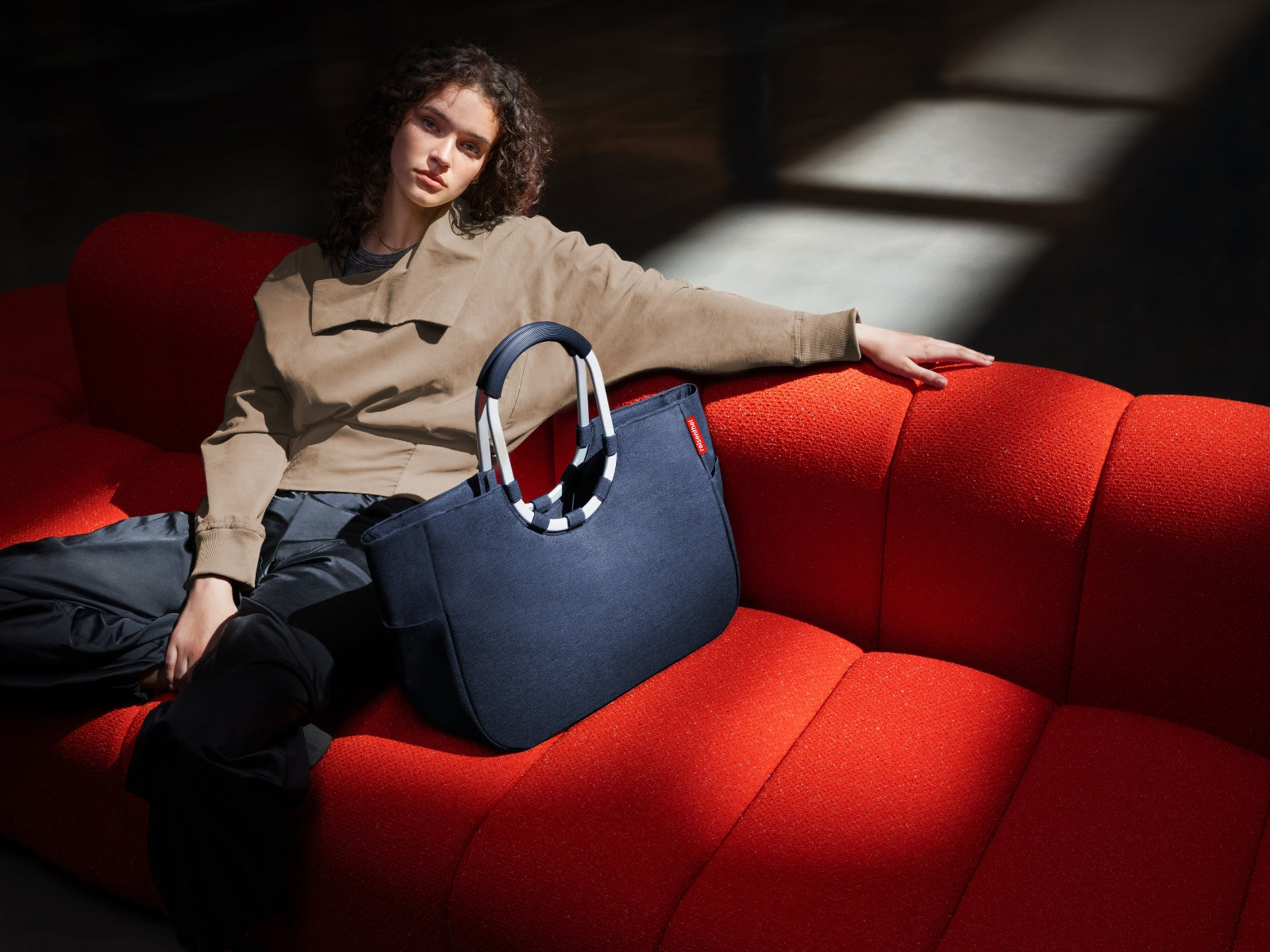 reisenthel loopshopper L twist navy Lifestyle 1