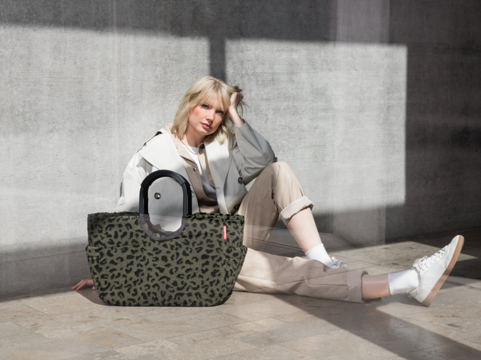 reisenthel loopshopper L teddy leo olive Lifestyle 2