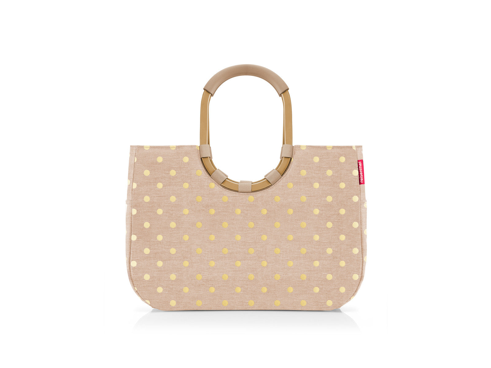 reisenthel loopshopper L frame metallic dots coffee - Produktbild 1