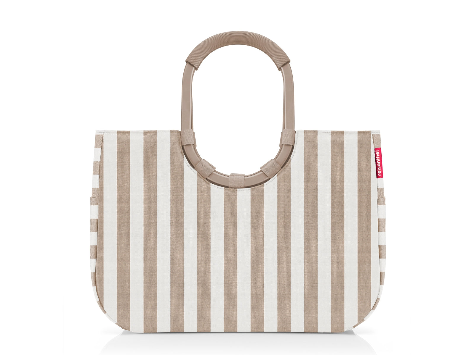 reisenthel loopshopper L summerstripes coffee Freisteller 1
