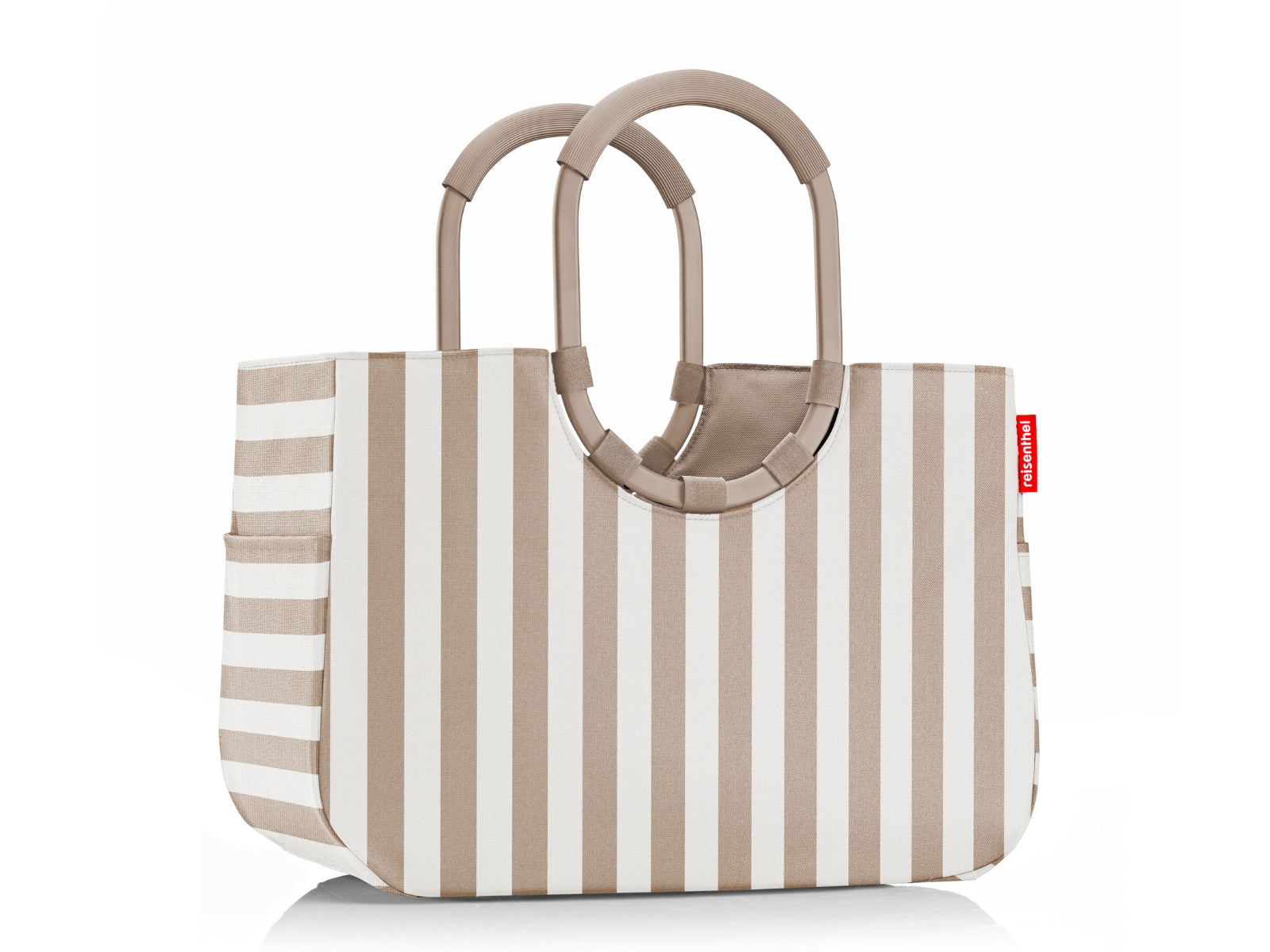 reisenthel loopshopper L summerstripes coffee Freisteller 2