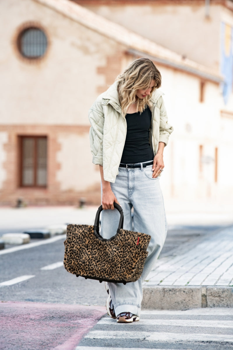 reisenthel loopshopper L leo fake fur - Produktbild 11