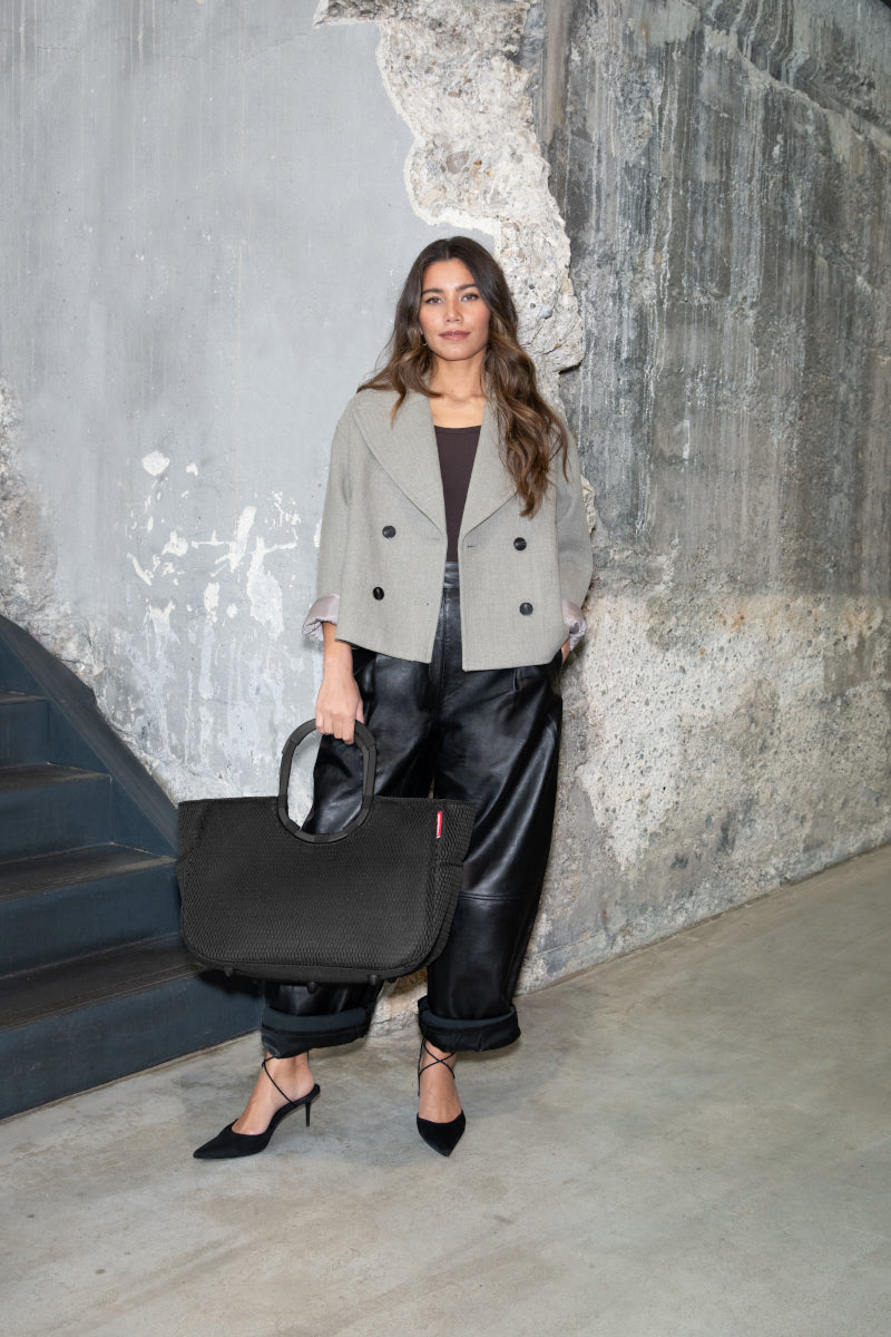 reisenthel loopshopper L mesh black Lifestyle 1