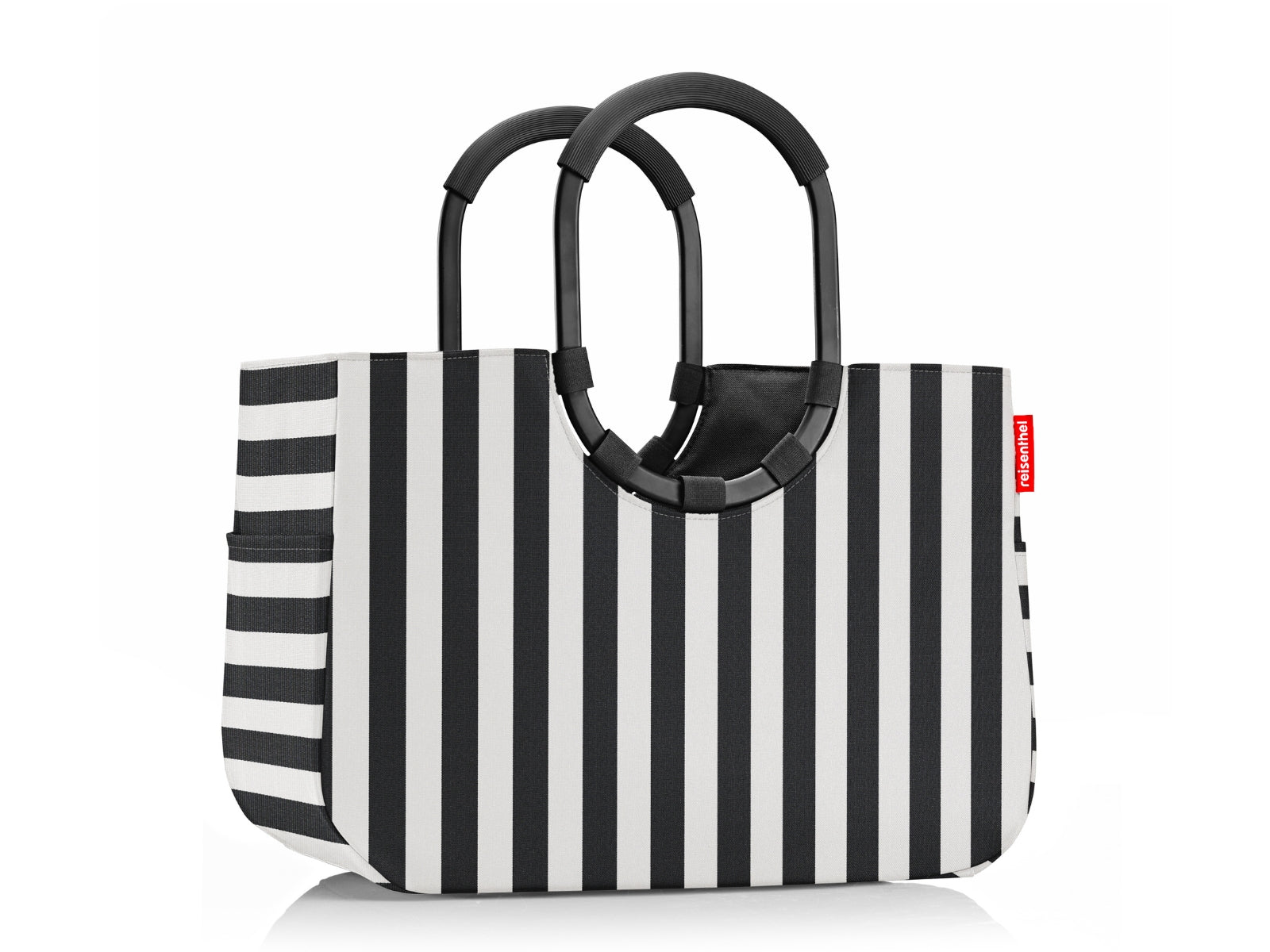 reisenthel loopshopper L summerstripes black Freisteller 2