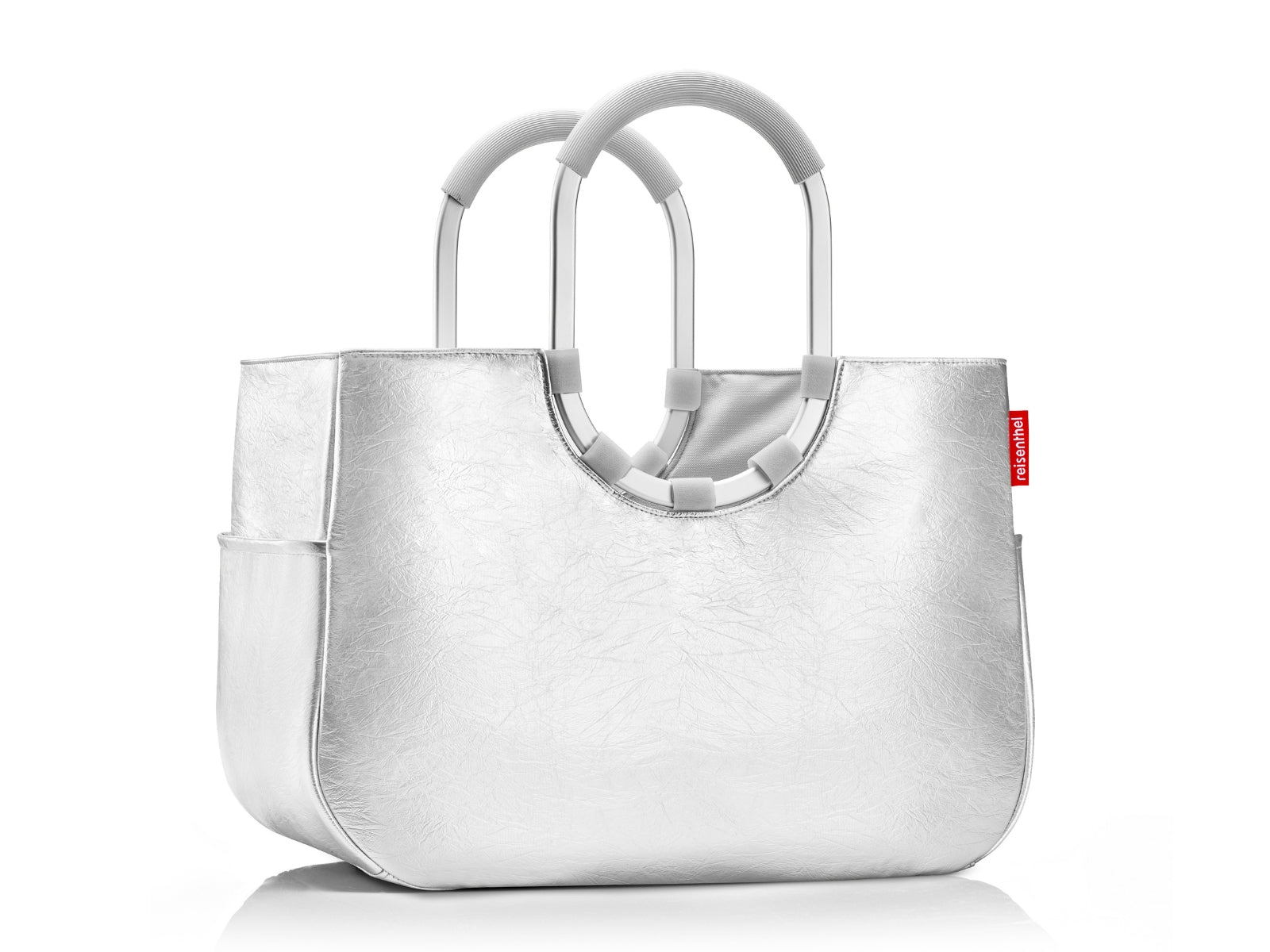 reisenthel loopshopper L silver crackle Freisteller 2