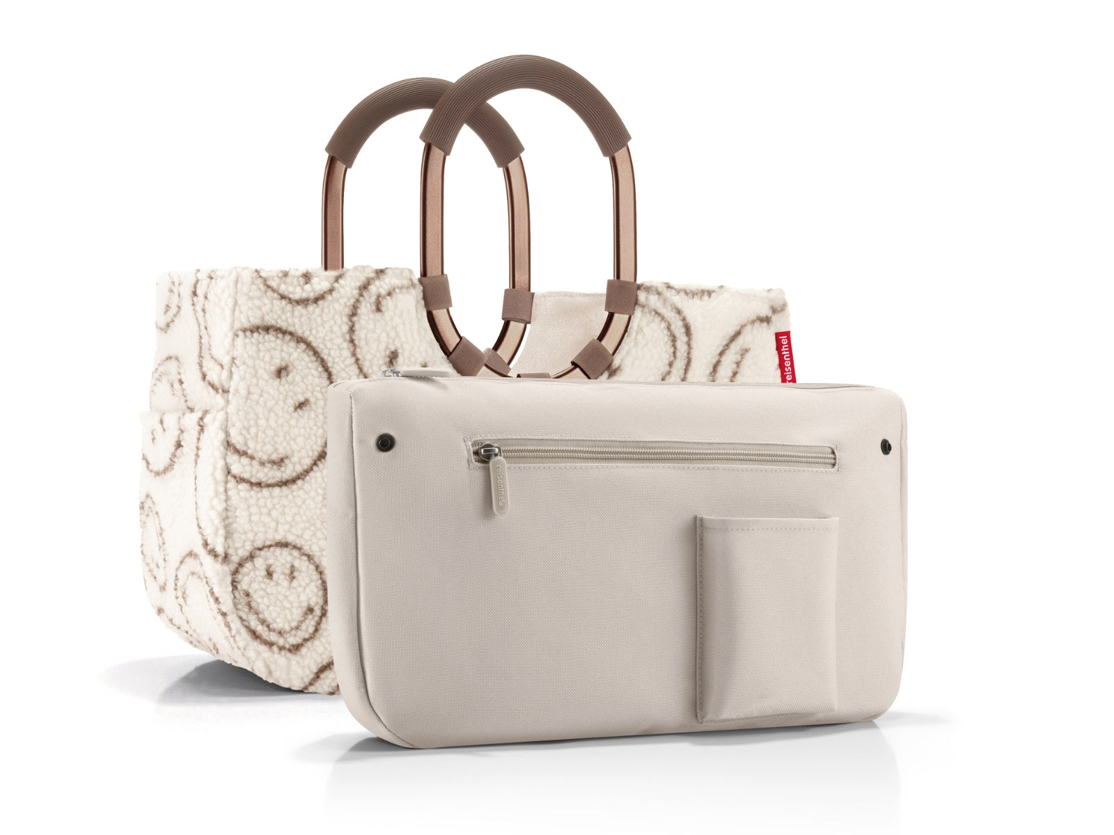 reisenthel loopshopper M smiley® teddy chocolate - Produktbild 5